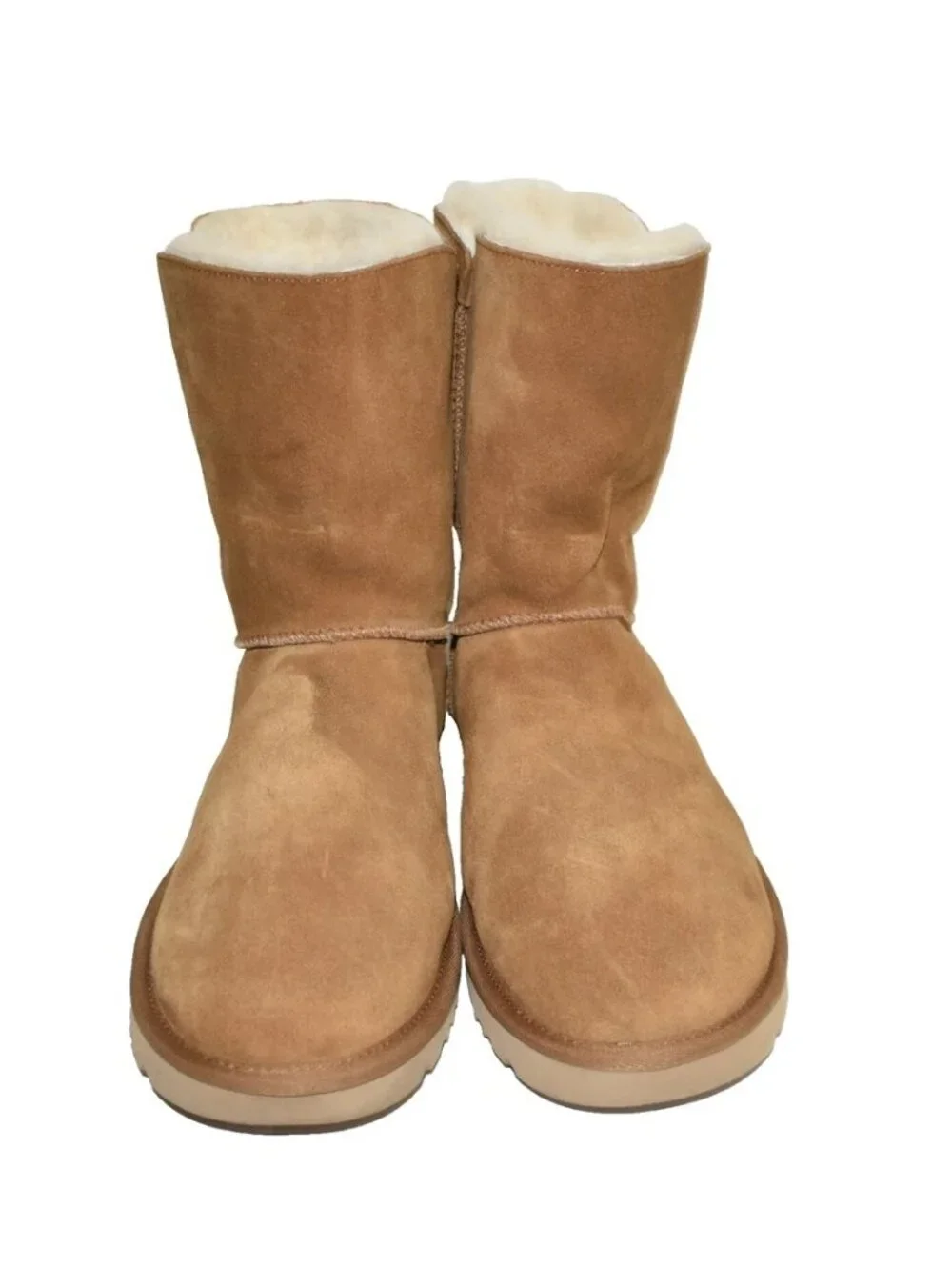 New Ugg Marciela II Genuine Shearling Chestnut Suede Boot 11 1104375 DD23 Z
